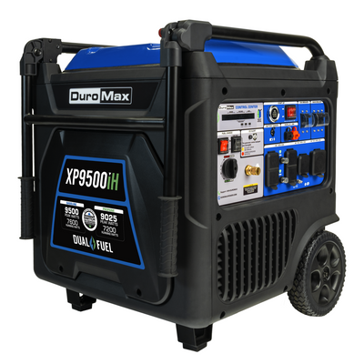 DuroMax  9,500 Watt Portable Dual Fuel Inverter Generator w/ CO Alert